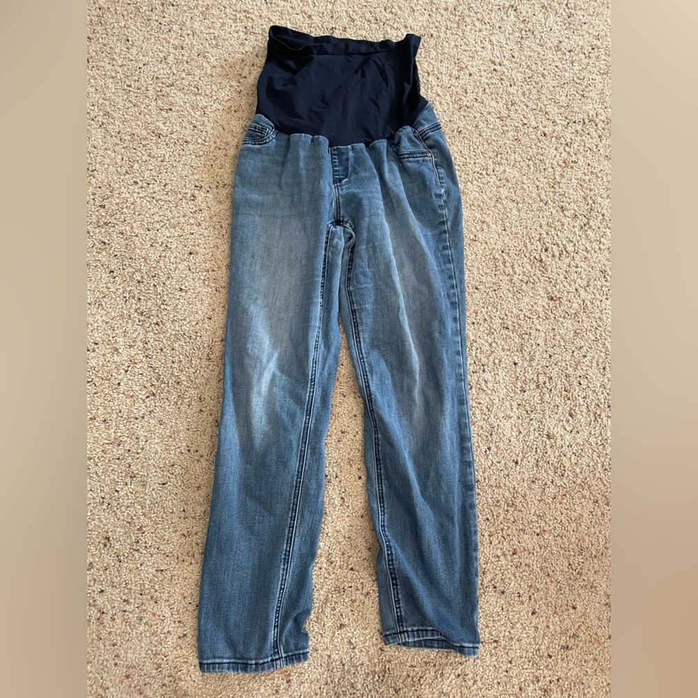 Indigo Blue Maternity Jeans size xl - pregnancy pants extra large